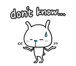 RABBIT YEAH RABBIT sticker #6159427