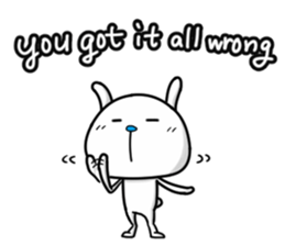 RABBIT YEAH RABBIT sticker #6159436