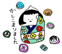 kokeshiSticker sticker #6160078