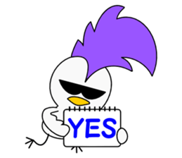 Mohican Bird sticker #6160566