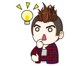 Minty & Perry Happily Together sticker #6160840