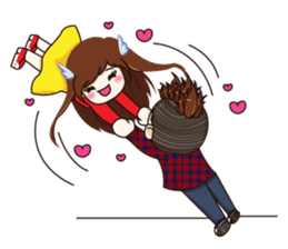 Minty & Perry Happily Together sticker #6160853