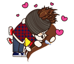 Minty & Perry Happily Together sticker #6160855