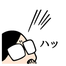 Side-part boy sticker #6161427