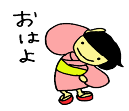 japanese girlM sticker #6161536