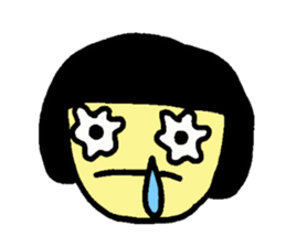 japanese girlM sticker #6161539