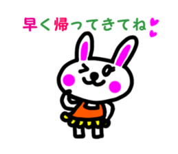 Lovely Rabbit&Bear Sticker sticker #6162019