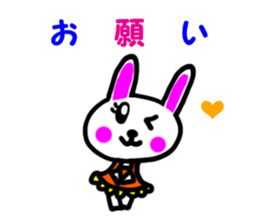 Lovely Rabbit&Bear Sticker sticker #6162029