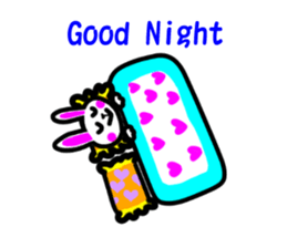 Lovely Rabbit&Bear Sticker sticker #6162044