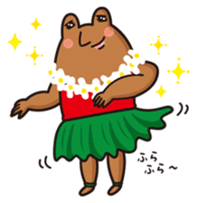 Mr.KAERU and TAMA-CHAN sticker #6162282