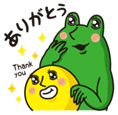 Mr.KAERU and TAMA-CHAN sticker #6162283
