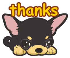Hi! Chihuahua sticker #6162553