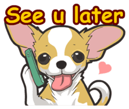 Hi! Chihuahua sticker #6162575