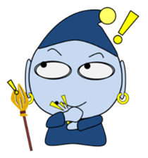 Blue beings sticker #6162941