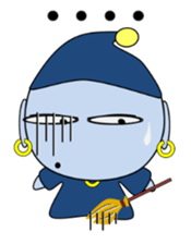 Blue beings sticker #6162944