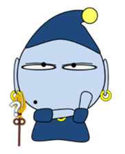 Blue beings sticker #6162948