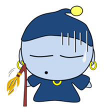 Blue beings sticker #6162949