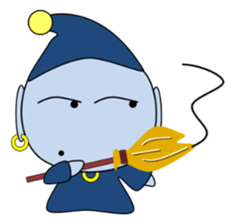 Blue beings sticker #6162953