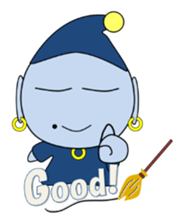 Blue beings sticker #6162954