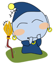 Blue beings sticker #6162956