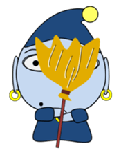 Blue beings sticker #6162957