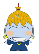 Blue beings sticker #6162959