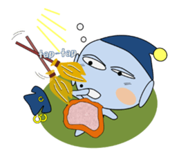 Blue beings sticker #6162965