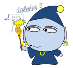 Blue beings sticker #6162973