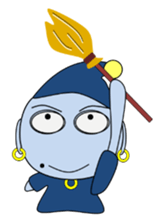 Blue beings sticker #6162974