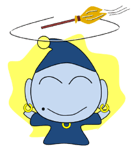 Blue beings sticker #6162975