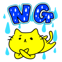 THE YELLOW CAT RELOADED WORLD Version sticker #6163137