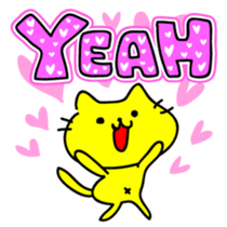 THE YELLOW CAT RELOADED WORLD Version sticker #6163138