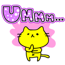 THE YELLOW CAT RELOADED WORLD Version sticker #6163141