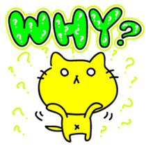 THE YELLOW CAT RELOADED WORLD Version sticker #6163150