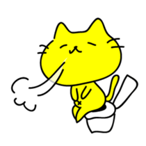 THE YELLOW CAT RELOADED WORLD Version sticker #6163156