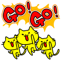 THE YELLOW CAT RELOADED WORLD Version sticker #6163164