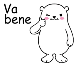 La Dolce Vita of Polar Bear sticker #6163617