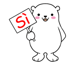 La Dolce Vita of Polar Bear sticker #6163624