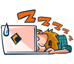 Hipster Gamedev sticker #6164315