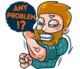 Hipster Gamedev sticker #6164323