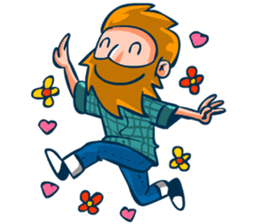 Hipster Gamedev sticker #6164334