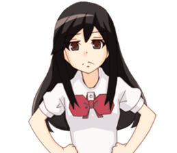 A High school girl sticker #6164381