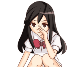 A High school girl sticker #6164383