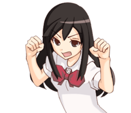 A High school girl sticker #6164386