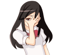 A High school girl sticker #6164389