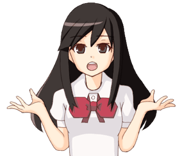 A High school girl sticker #6164390