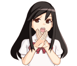 A High school girl sticker #6164392