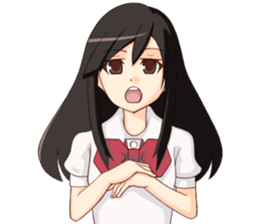 A High school girl sticker #6164394