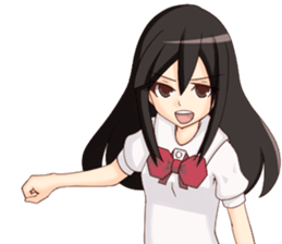 A High school girl sticker #6164397