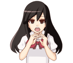 A High school girl sticker #6164398